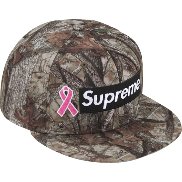 Breast Cancer Awareness Box Logo New Era® Fall Camo