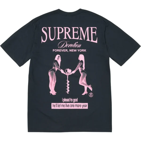 Devotion Tee Navy - Image 2