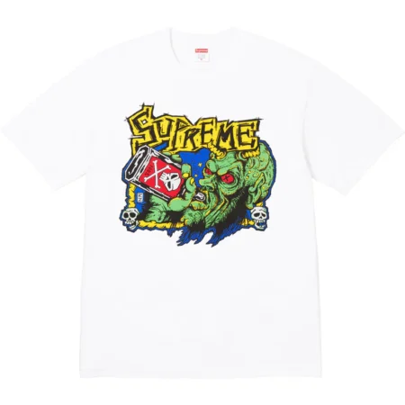 Fuckin Blowout Tee White