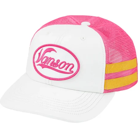 Supreme®/Vanson Leathers® Mesh Back 6-Panel White