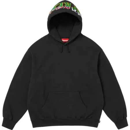 Multi Logos Hooded Sweatshirt Back