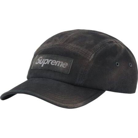 Overdyed Camp Cap Black