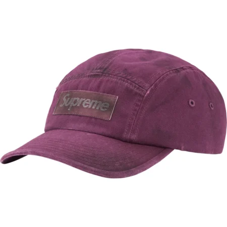 Overdyed Camp Cap Plum