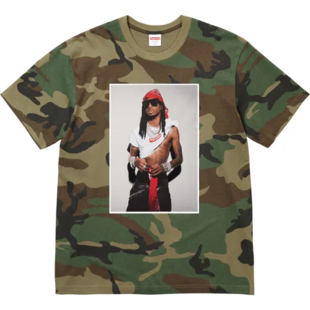 Playboi Carti Tee Woodland Camo