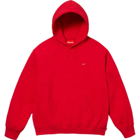 Small Box Hooded Sweatshirt Red
