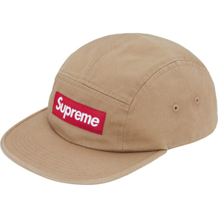 Washed Chino Twill Camp Cap Tan